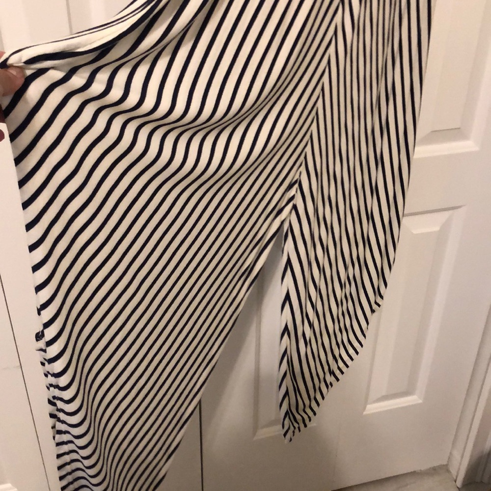 Black and white jumpsuit